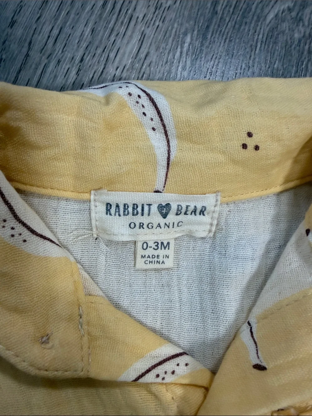 Rabbit + Bear light yellow